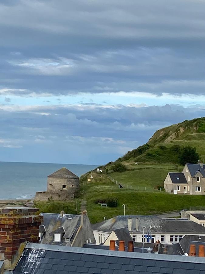 La Maison Bleue Port-en-Bessin-Huppain Eksteriør billede