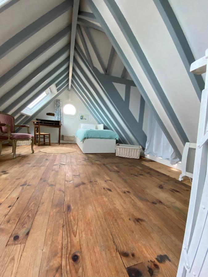 La Maison Bleue Port-en-Bessin-Huppain Eksteriør billede