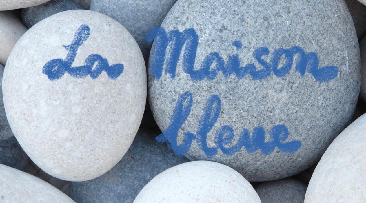 La Maison Bleue Port-en-Bessin-Huppain Eksteriør billede