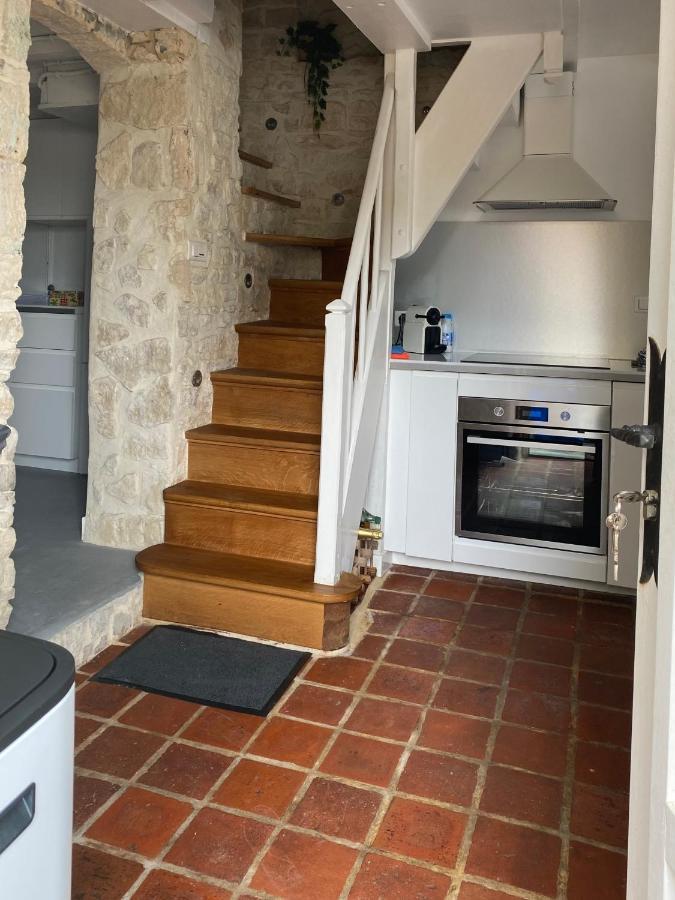 La Maison Bleue Port-en-Bessin-Huppain Eksteriør billede