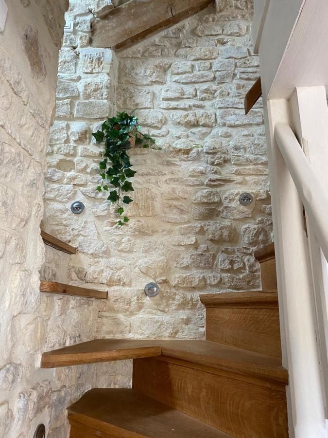 La Maison Bleue Port-en-Bessin-Huppain Eksteriør billede